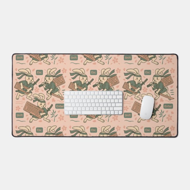 Clavier de Gamer Lapin Samouraï  (Clavier et souris)