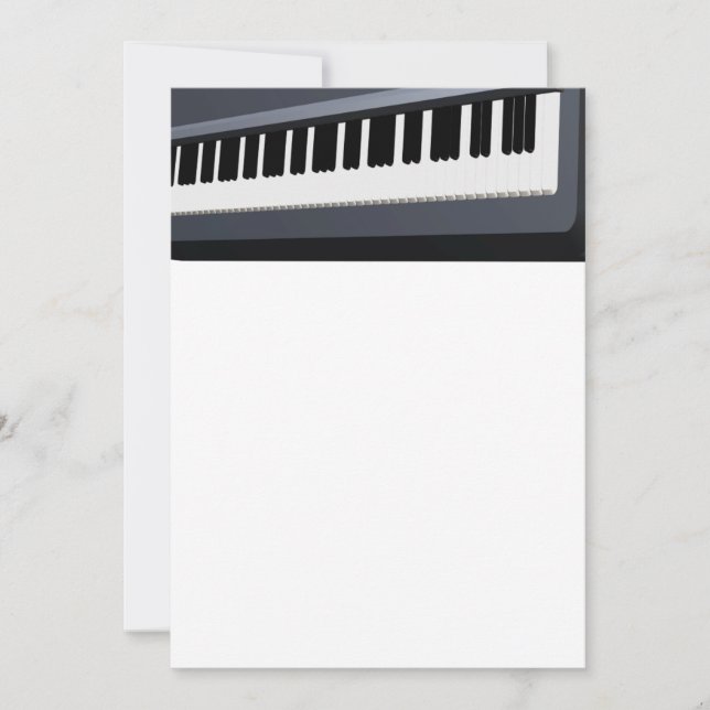 Clavier de piano électrique (Devant)