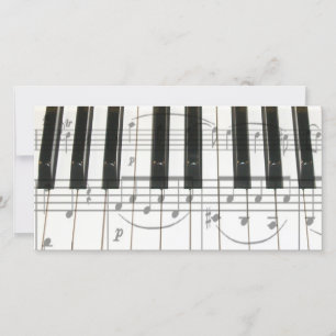 Clavier de piano et notes musicales