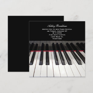 Clavier de piano pour Invitation de considérant
