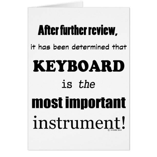 Clavier Instrument le plus important (Devant)