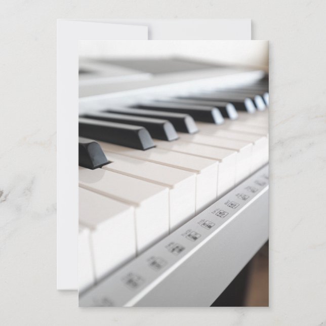 Clavier numérique pour piano (Devant)