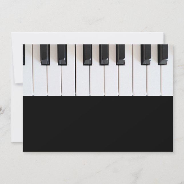 Clavier numérique pour piano (Devant)