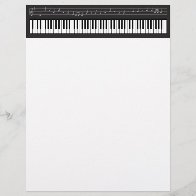 Clavier pour piano (Devant)