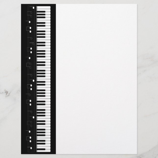 Clavier pour piano (Devant)