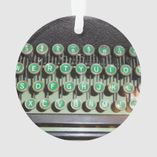 Clavier Vintage de la machine à écrire