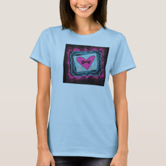 Clé à mon T-shirt de coeur