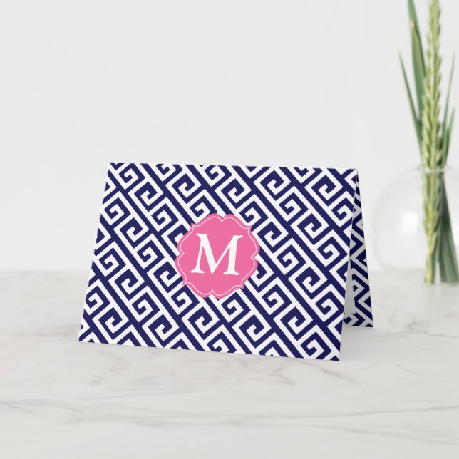 Clé bleue de la marine Personnalisée (Devant)