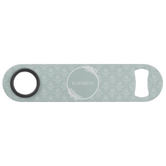 Clé de barre personnalisée Sage Green Elegant Dama