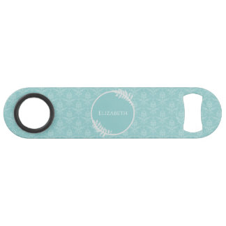 Clé de barre personnalisée turquoise élégante Dama
