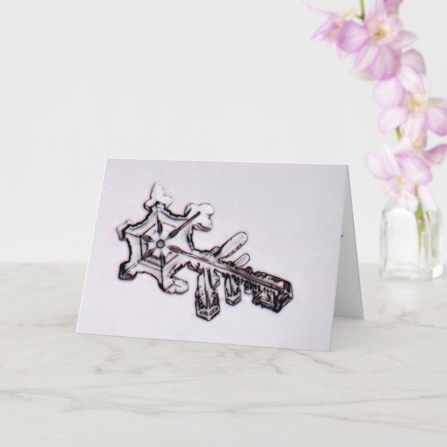 Clé Frosty pour la carte de la Saint-Valentin de m (Orchidée)