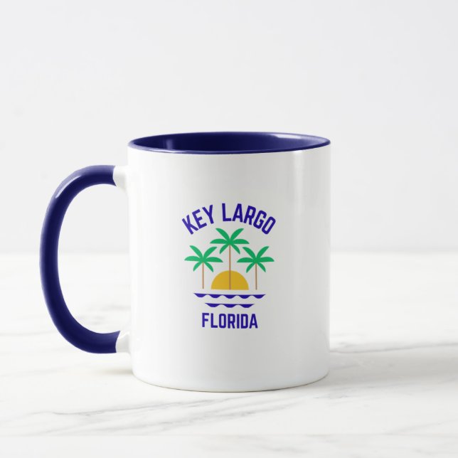 Clé Largo Floride café Mug (Gauche)