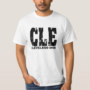 CLE les styles des hommes de T-shirt de Cleveland,