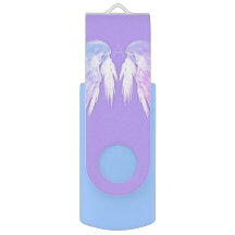 ANGEL WINGS Fairy Purple Monogramme