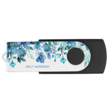 Aquarelle tropicale florale moderne