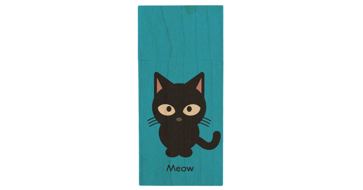 Cle Usb Bande Dessinee Mignonne De Meow De Chat Noir Zazzle Fr Cle Usb Bande Dessinee Mignonne De Meow De Chat Noir Zazzle Fr