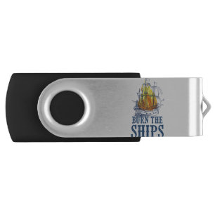 Clé USB Brûler les navires, Pour King et Country fan art
