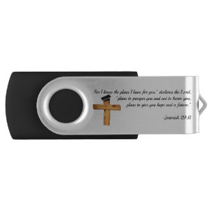 Clé USB Cadeaux chrétiens d'obtention du diplôme