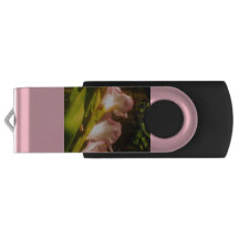 Clé USB Fleur Rose Jaune Monarch