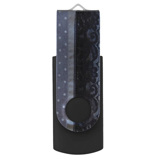 Clé USB Galons : dentelle, jean, strass, chaîne