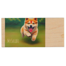 Idée cadeau personnalisé Cute Shiba USB