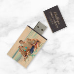Clé USB Lecteur Flash USB monogramme photo de famille pers<br><div class="desc">Lecteur flash USB personnalisé. Personnalisez-le avec votre photo de famille et monogramme, année ou d'autres photos et texte personnalisés. Cliquez sur Customiser pour ajouter d'autres photos ou du texte et créer un design unique d'un genre. Idéal pour organiser des photos de vacances ou partager des photos numériques en famille et...</div>