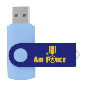 Clé USB Médaille des étoiles militaires de la Force aérien