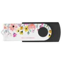 Motif floral chic botanique tendance