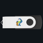 Clé USB Shark as Skater with Skateboard<br><div class="desc">This design is the perfect gift for a birthday,  Christmas and other celebrations. It is suitable for women,  men and kids.</div>
