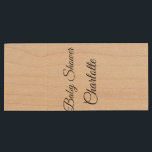 Clé USB SIMPLE MINIMAL.CUTIE ADD NAME BABY baby shower Thr<br><div class="desc">Conception</div>