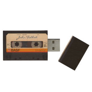Clé USB USB bande audio 80s Mixtape Retro vintage