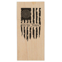 USB en bois Flash Drive une République sous Dieu