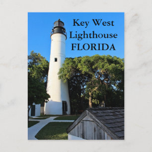 Clé West Lighthouse, Floride Carte postale