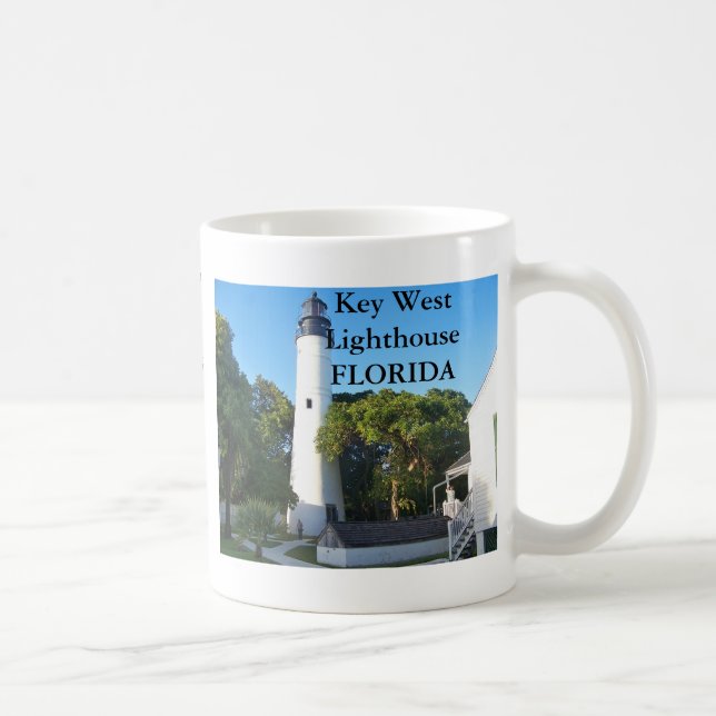 Clé West Phare, Floride Mug (Droite)