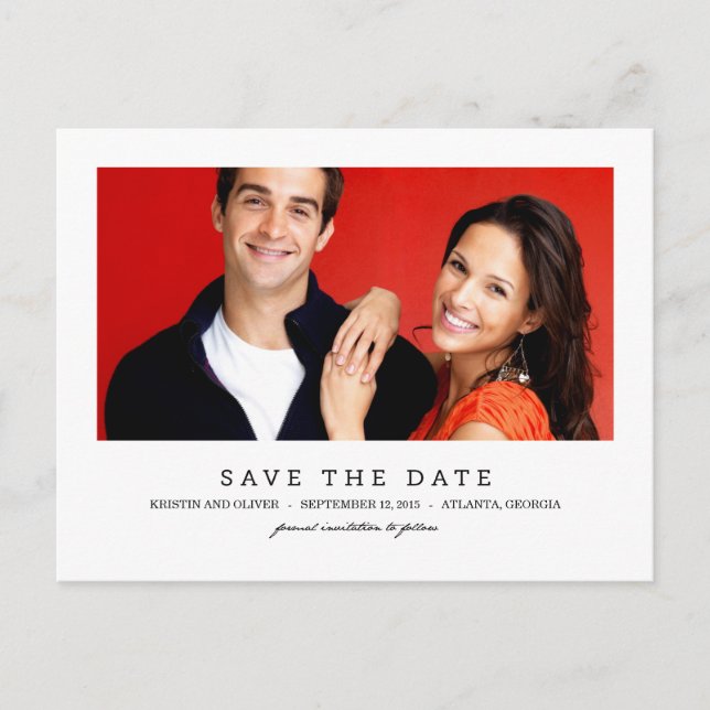 CLEAN 1 Photo Enregistrer La Date Carte Postale (Devant)