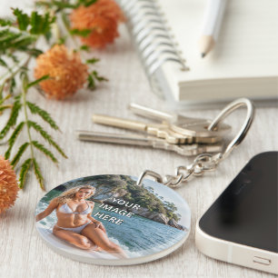 CLEAR ! 🔑 Porte-clés en acrylique – Ajouter une i