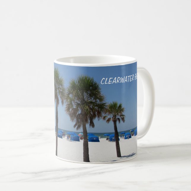 Clearwater Beach, Floride Mug (Devant droit)