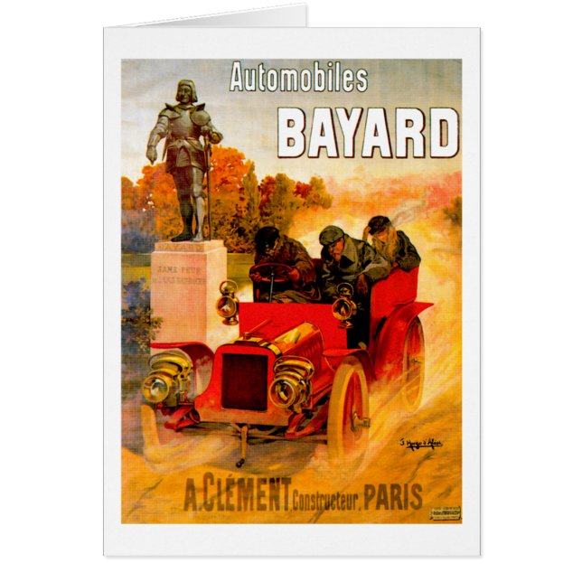 Clément-Bayard ~ Annonce automobile Vintage (Devant)
