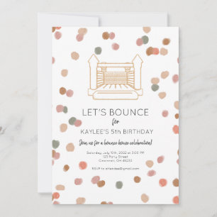 Clementine Bounce Invitation de la fête de la mais