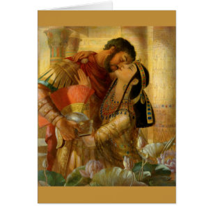 Cléopâtre et Marc Antony par Leyendecker