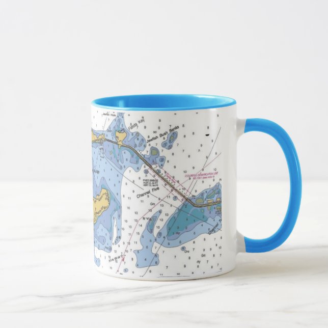 Clés de la Floride, longue tasse de café nautique (Droite)