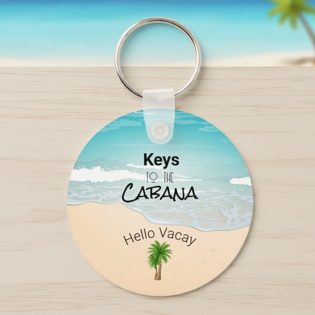 Clés du porte-clés Cabana (Keys to the Cabana Keychain)