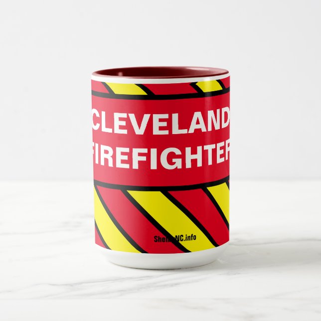 CLEVELAND FIREFIGHER MUG (Centre)
