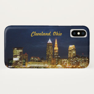 Cleveland, OH Lumières de nuit Vibe coque iphone