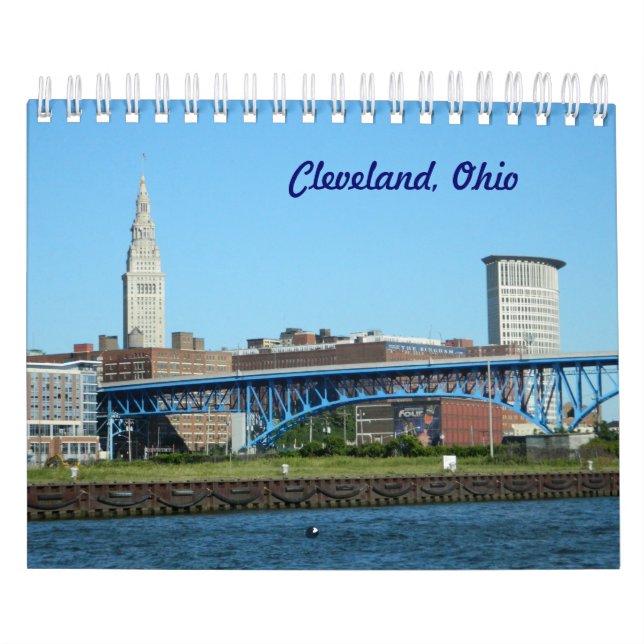 Cleveland, Ohio Calendrier repère (Protection)