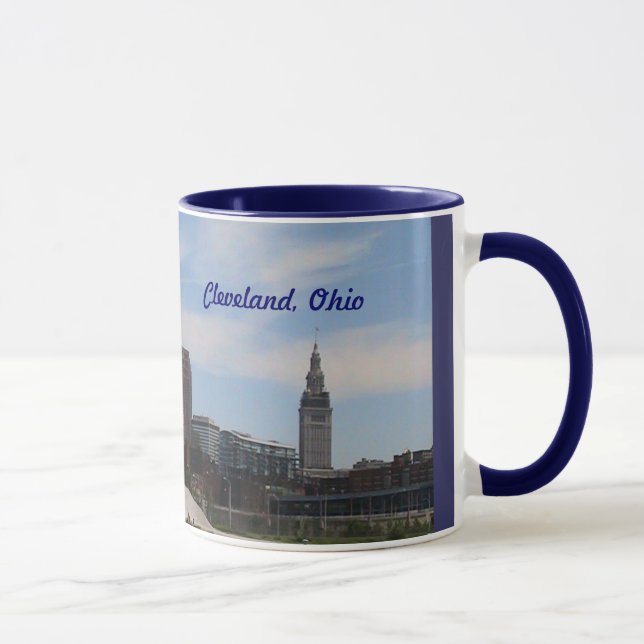 Cleveland, Ohio Custom Mug (Droite)