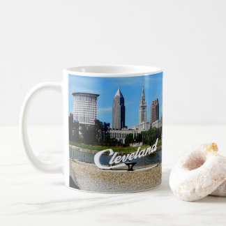 Cleveland RiverSide Skyline Mug