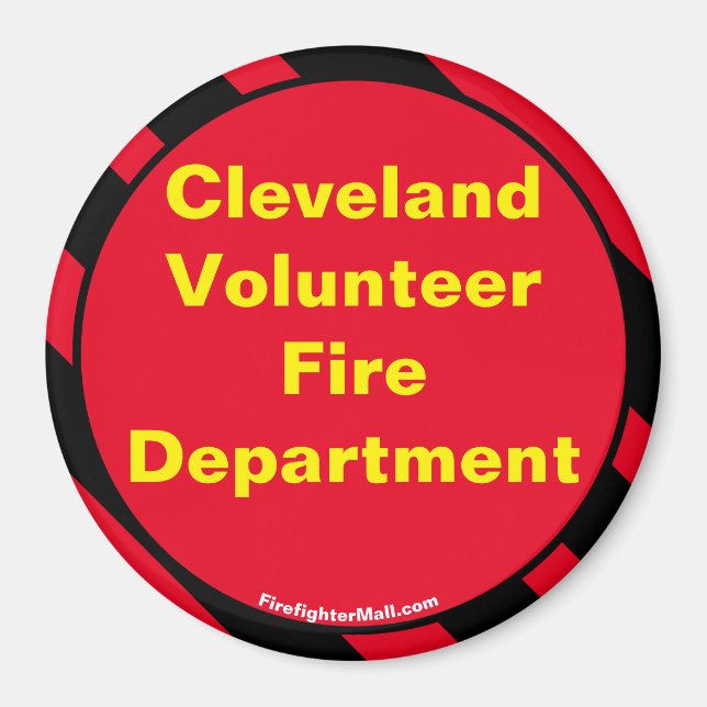 Cleveland Volunteer Fire Department Magnet (Devant)