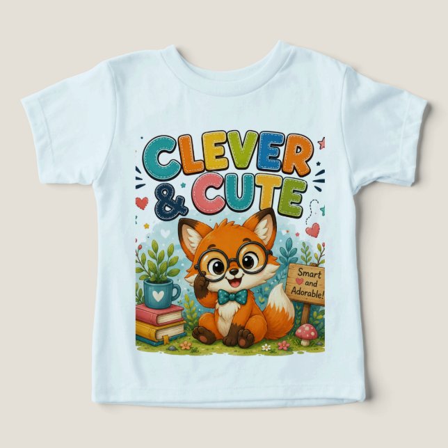 Clever Cutie | Conception de personnage intelligen (Design Recto)