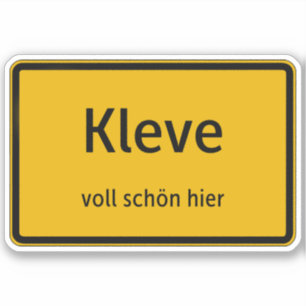 Cléves Autocollants Stickers autocollants de voitu